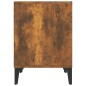 vidaXL Mesitas de noche 2 unidades roble ahumado 40x35x50 cm vidaXL Mesitas de noche 2 unidades roble ahumado 40x35x50 cm