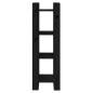 vidaXL Estantería/divisor de espacios madera pino negro 41x35x125 cm vidaXL Estantería/divisor de espacios madera pino negro 41x35x125 cm