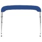 vidaXL Toldo Bimini de 3 arcos azul 183x160x137 cm vidaXL Toldo Bimini de 3 arcos azul 183x160x137 cm