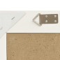 vidaXL Espejo de pared estilo barroco blanco 50x60 cm vidaXL Espejo de pared estilo barroco blanco 50x60 cm