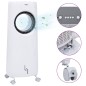 vidaXL Humidificador enfriador de aire móvil 2 en 1 80 W vidaXL Humidificador enfriador de aire móvil 2 en 1 80 W