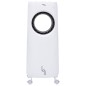 vidaXL Humidificador enfriador de aire móvil 2 en 1 80 W vidaXL Humidificador enfriador de aire móvil 2 en 1 80 W