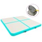 vidaXL Esterilla inflable de gimnasia con bomba PVC verde 200x200x10cm vidaXL Esterilla inflable de gimnasia con bomba PVC verde 200x200x10cm