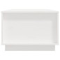 vidaXL Mesa de centro de madera maciza de pino blanco 100x50x35 cm vidaXL Mesa de centro de madera maciza de pino blanco 100x50x35 cm