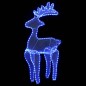 vidaXL Reno de Navidad con malla 306 LED 60x24x89 cm vidaXL Reno de Navidad con malla 306 LED 60x24x89 cm