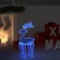 vidaXL Reno de Navidad con malla 306 LED 60x24x89 cm vidaXL Reno de Navidad con malla 306 LED 60x24x89 cm