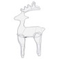vidaXL Reno de Navidad con malla 306 LED 60x24x89 cm vidaXL Reno de Navidad con malla 306 LED 60x24x89 cm