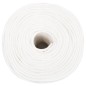 vidaXL Cuerda de barco polipropileno blanco intenso 8 mm 50 m vidaXL Cuerda de barco polipropileno blanco intenso 8 mm 50 m