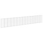 vidaXL Muro de gaviones con cubiertas acero galvanizado 900x30x150 cm vidaXL Muro de gaviones con cubiertas acero galvanizado 900x30x150 cm