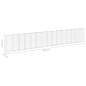 vidaXL Muro de gaviones con cubiertas acero galvanizado 900x30x150 cm vidaXL Muro de gaviones con cubiertas acero galvanizado 900x30x150 cm