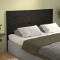 vidaXL Cabecero de cama madera maciza de pino negro 126x4x100 cm vidaXL Cabecero de cama madera maciza de pino negro 126x4x100 cm