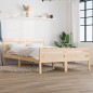 vidaXL Estructura de cama madera maciza 120x190 cm vidaXL Estructura de cama madera maciza 120x190 cm