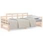 vidaXL Sofá cama extraíble madera maciza de pino 2x(80x200) cm vidaXL Sofá cama extraíble madera maciza de pino 2x(80x200) cm