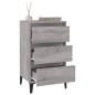 vidaXL Mesita de noche madera contrachapada gris Sonoma 40x35x70 cm vidaXL Mesita de noche madera contrachapada gris Sonoma 40x35x70 cm