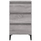 vidaXL Mesita de noche madera contrachapada gris Sonoma 40x35x70 cm vidaXL Mesita de noche madera contrachapada gris Sonoma 40x35x70 cm
