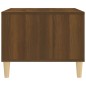 vidaXL Mesa de centro madera contrachapada marrón roble 60x50x40 cm vidaXL Mesa de centro madera contrachapada marrón roble 60x50x40 cm