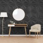 vidaXL Paneles de pared 12 uds EPS estrella negro 50x50 cm 3 m² vidaXL Paneles de pared 12 uds EPS estrella negro 50x50 cm 3 m²