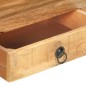 vidaXL Mueble para TV de madera maciza de mango rugosa 117x30x41 cm