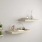 vidaXL Estantes flotantes de pared 2 uds MDF roble 50x23x3,8 cm vidaXL Estantes flotantes de pared 2 uds MDF roble 50x23x3,8 cm