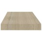 vidaXL Estantes flotantes de pared 2 uds MDF roble 50x23x3,8 cm vidaXL Estantes flotantes de pared 2 uds MDF roble 50x23x3,8 cm