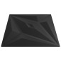 vidaXL Paneles de pared 12 uds EPS estrella negro 50x50 cm 3 m² vidaXL Paneles de pared 12 uds EPS estrella negro 50x50 cm 3 m²