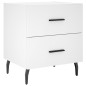 vidaXL Mesitas de noche 2 uds madera ingeniería blanco 40x35x47,5 cm vidaXL Mesitas de noche 2 uds madera ingeniería blanco 40x35x47,5 cm