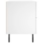 vidaXL Mesitas de noche 2 uds madera ingeniería blanco 40x35x47,5 cm vidaXL Mesitas de noche 2 uds madera ingeniería blanco 40x35x47,5 cm