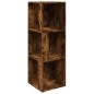 vidaXL Mueble esquina madera contrachapada roble ahumado 33x33x100 cm vidaXL Mueble esquina madera contrachapada roble ahumado 33x33x100 cm