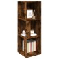vidaXL Mueble esquina madera contrachapada roble ahumado 33x33x100 cm vidaXL Mueble esquina madera contrachapada roble ahumado 33x33x100 cm