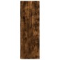 vidaXL Mueble esquina madera contrachapada roble ahumado 33x33x100 cm vidaXL Mueble esquina madera contrachapada roble ahumado 33x33x100 cm