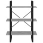 vidaXL Estantería madera contrachapada gris hormigón 80x30x105 cm vidaXL Estantería madera contrachapada gris hormigón 80x30x105 cm