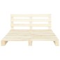 vidaXL Estructura de cama de palés madera maciza de pino 180x200 cm vidaXL Estructura de cama de palés madera maciza de pino 180x200 cm