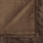vidaXL Manta de poliéster marrón cacao 200x240 cm vidaXL Manta de poliéster marrón cacao 200x240 cm