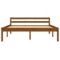 vidaXL Estructura de cama madera maciza pino marrón miel 120x200 cm vidaXL Estructura de cama madera maciza pino marrón miel 120x200 cm