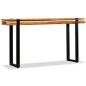 vidaXL Mesa consola de madera maciza reciclada ajustable vidaXL Mesa consola de madera maciza reciclada ajustable
