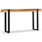 vidaXL Mesa consola de madera maciza reciclada ajustable vidaXL Mesa consola de madera maciza reciclada ajustable