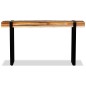 vidaXL Mesa consola de madera maciza reciclada ajustable vidaXL Mesa consola de madera maciza reciclada ajustable