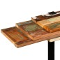 vidaXL Mesa consola de madera maciza reciclada ajustable vidaXL Mesa consola de madera maciza reciclada ajustable