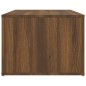 vidaXL Mesa de centro madera contrachapada roble marrón 100x50x36 cm vidaXL Mesa de centro madera contrachapada roble marrón 100x50x36 cm