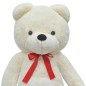 vidaXL Oso de peluche grande XXL blanco 135 cm vidaXL Oso de peluche grande XXL blanco 135 cm