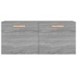 vidaXL Armario de pared madera contrachapada gris Sonoma 80x35x36,5 cm vidaXL Armario de pared madera contrachapada gris Sonoma 80x35x36,5 cm
