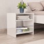 vidaXL Mesitas de noche 2 uds madera contrachapada blanco 40x30x40 cm vidaXL Mesitas de noche 2 uds madera contrachapada blanco 40x30x40 cm