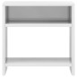 vidaXL Mesitas de noche 2 uds madera contrachapada blanco 40x30x40 cm vidaXL Mesitas de noche 2 uds madera contrachapada blanco 40x30x40 cm