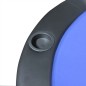 vidaXL Tablero de póker plegable para 10 jugadores azul vidaXL Tablero de póker plegable para 10 jugadores azul