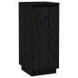 vidaXL Aparador 2 uds madera maciza de pino negro 31,5x34x75 cm vidaXL Aparador 2 uds madera maciza de pino negro 31,5x34x75 cm
