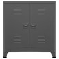 vidaXL Baúl de almacenaje industrial acero antracita 90x40x100 cm vidaXL Baúl de almacenaje industrial acero antracita 90x40x100 cm