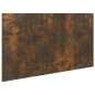 vidaXL Cabecero cama madera contrachapada roble ahumado 160x1,5x80 cm vidaXL Cabecero cama madera contrachapada roble ahumado 160x1,5x80 cm