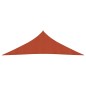 vidaXL Toldo de vela HDPE terracota 160 g/m² 3,5x3,5x4,9 m vidaXL Toldo de vela HDPE terracota 160 g/m² 3,5x3,5x4,9 m