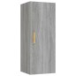 vidaXL Armario de pared madera contrachapada gris Sonoma 34,5x34x90 cm vidaXL Armario de pared madera contrachapada gris Sonoma 34,5x34x90 cm
