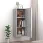 vidaXL Armario de pared madera contrachapada gris Sonoma 34,5x34x90 cm vidaXL Armario de pared madera contrachapada gris Sonoma 34,5x34x90 cm